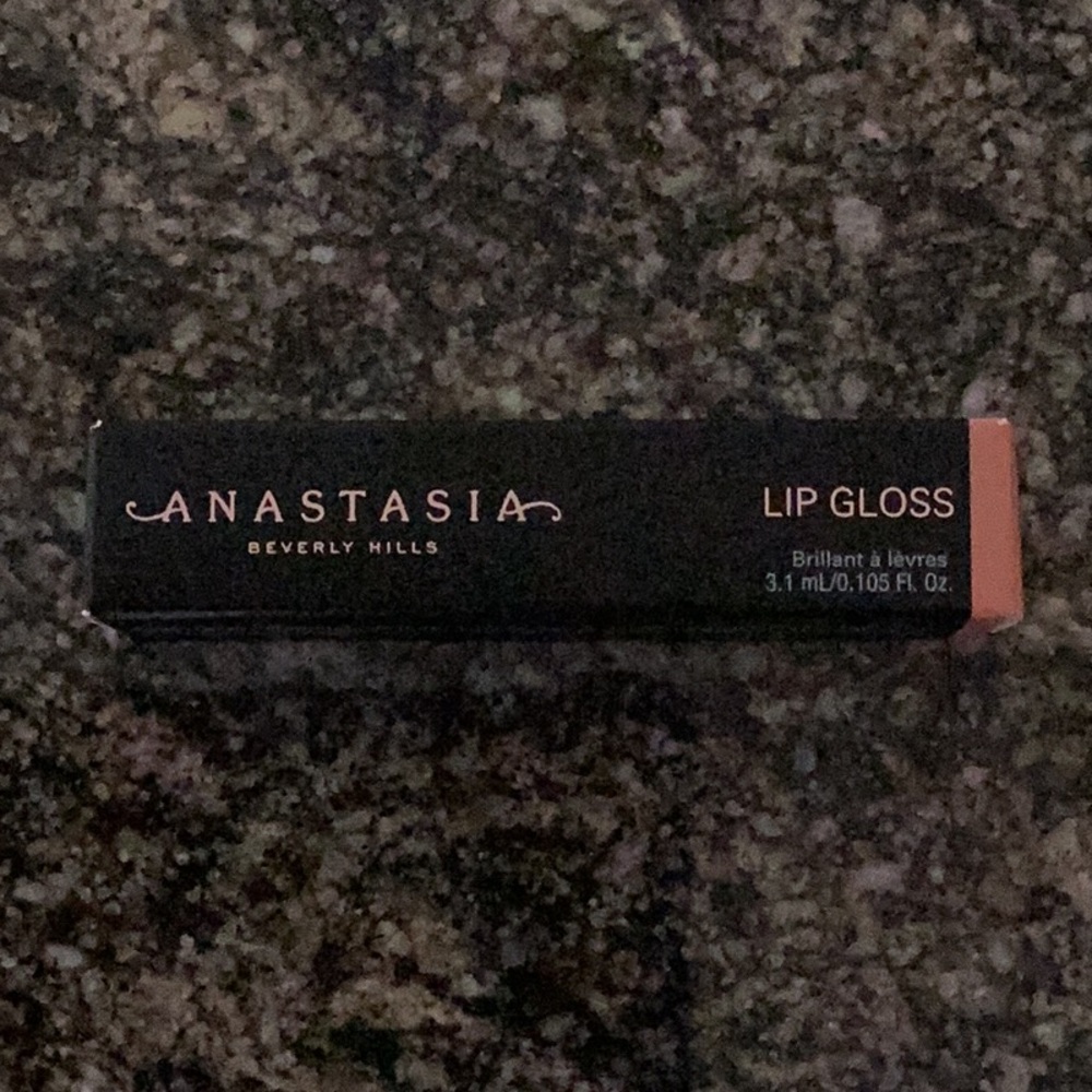 Anastasia lip gloss in amber sparkle NEW